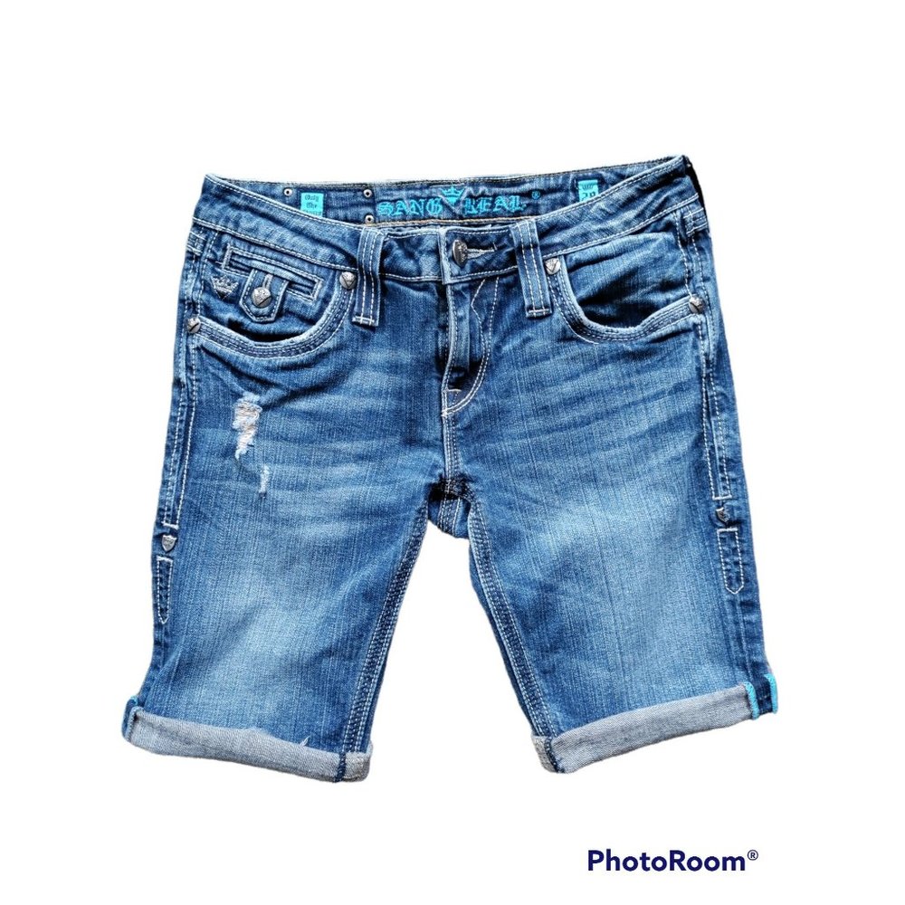 Women's size 28 Denim Shorts by Sang Real